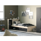 eenpersoonsbed life zwart eiken_385303_1_PSSlapen