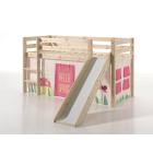 Halfhoogslaper_met glijbaan_Grenen_Spring