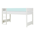 Manis-H Halfhoogslaper Huxie in het wit met roze front van PS Slapen