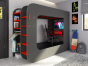 Hoogslaper Gamingbed The Cube 5032 - 90x200 van PS Slapen
