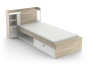 Life eenpersoonsbed wit eiken_385302_PSSlapen