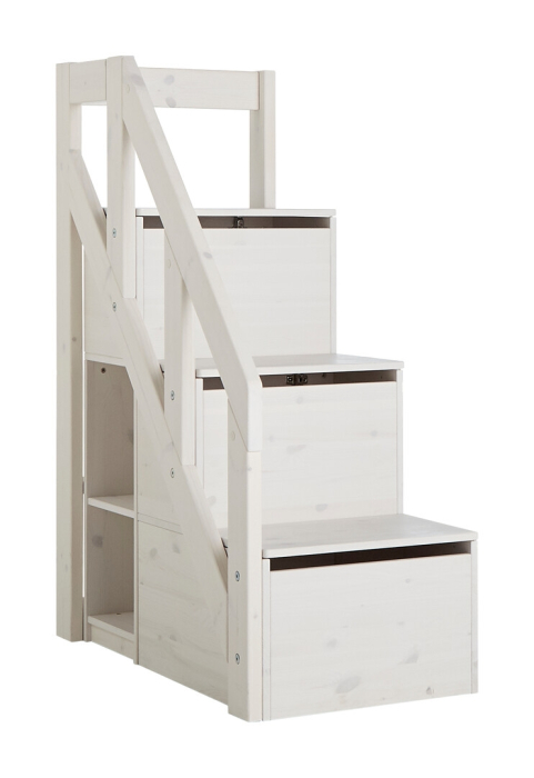 Trap_Boekenkast_voor_Halfhoogslaper_WhiteWash