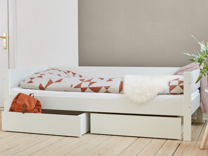 Bedbank met bedlades Afros_Huxie_Wit_5713409024199_PSSlapen