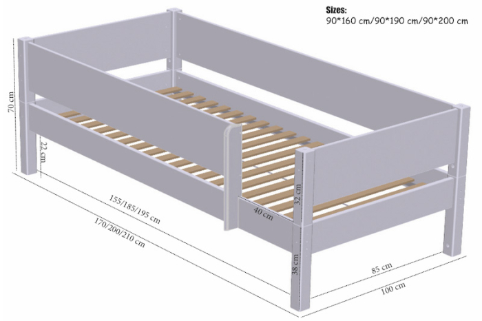 Bedbank Tor_afmetingen_PSSlapen