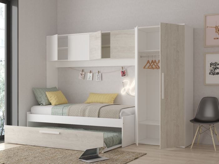 Eenpersoonsbed met bedlade en kast_Artik_6006 002_PSSlapen