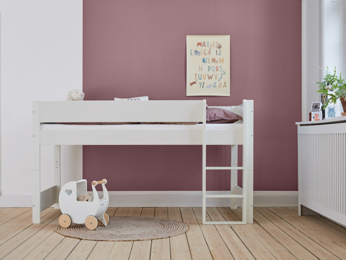 Manis-H halfhoogslaper Huxie in het wit van PS Slapen