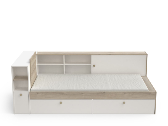 Life tienerbed wit eiken_front_385304_PSSlapen