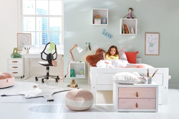 Lifetime Twijfelaarbed 140x200 Wit