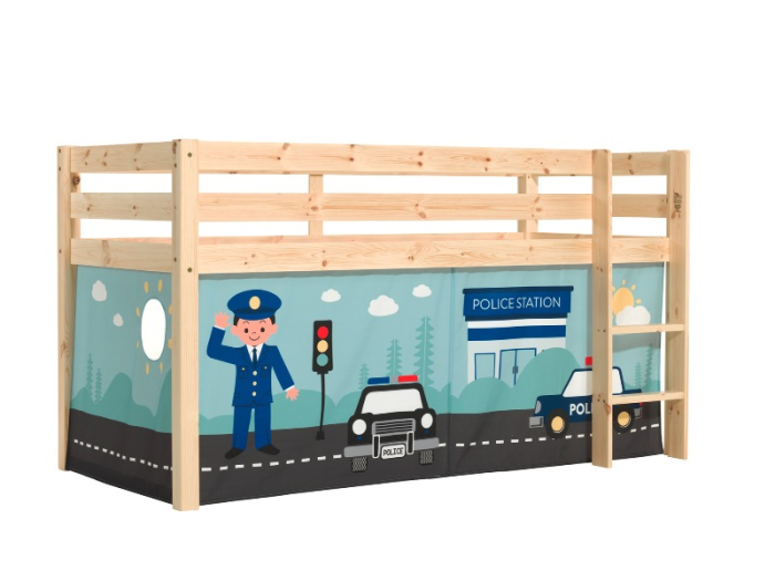 HALFHOOGSLAPER PINO MET TENT POLICE