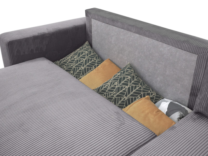 Slaapbank PHARELL ACV LINCOLN ANTHRA COFFRE OPEN_PSSlapen