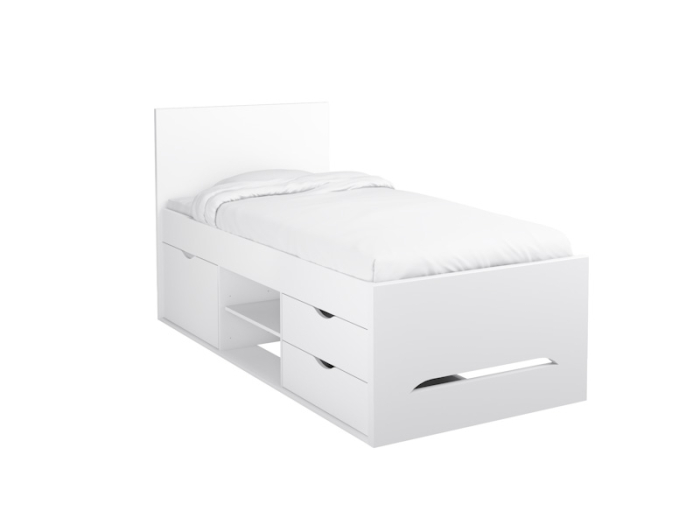 Tienerbed Fast in het wit van PS Slapen