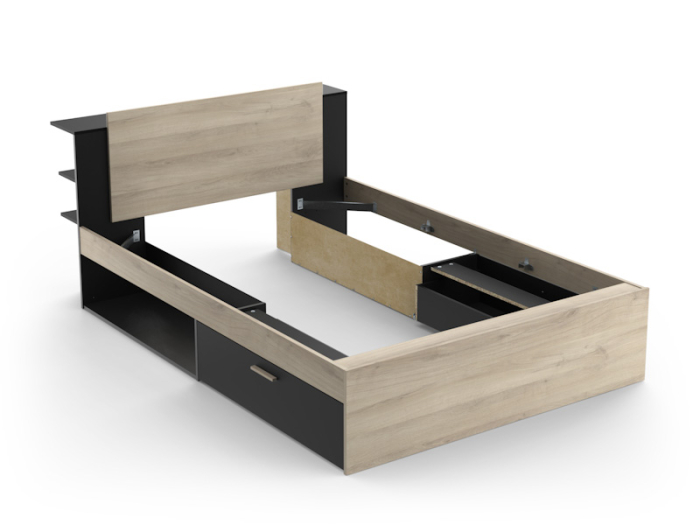 CBA_tweepersoonsbed_life zwart eiken_385309_p_PSSlapen