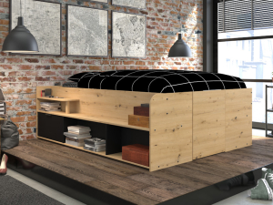 Bed met opbergruimte_Travel_PSSlapen