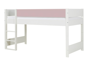 Manis-H Halfhoogslaper Huxie in het wit met roze front van PS Slapen