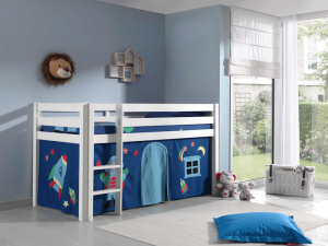 Halfhoogslaper kinderen_Pino (wit) in Astro thema van PS Slapen