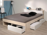 Twijfelaarbed met opberglades-140x200-ACACIA_MOST_Parisot