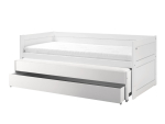 Lifetime kajuitbed met logeerbed en bedlade in het wit