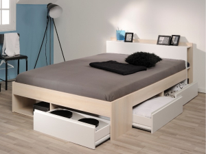 Twijfelaarbed met opberglades-140x200-ACACIA_MOST_Parisot