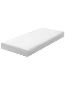 Hoeslaken - twijfelaar wit 120x200